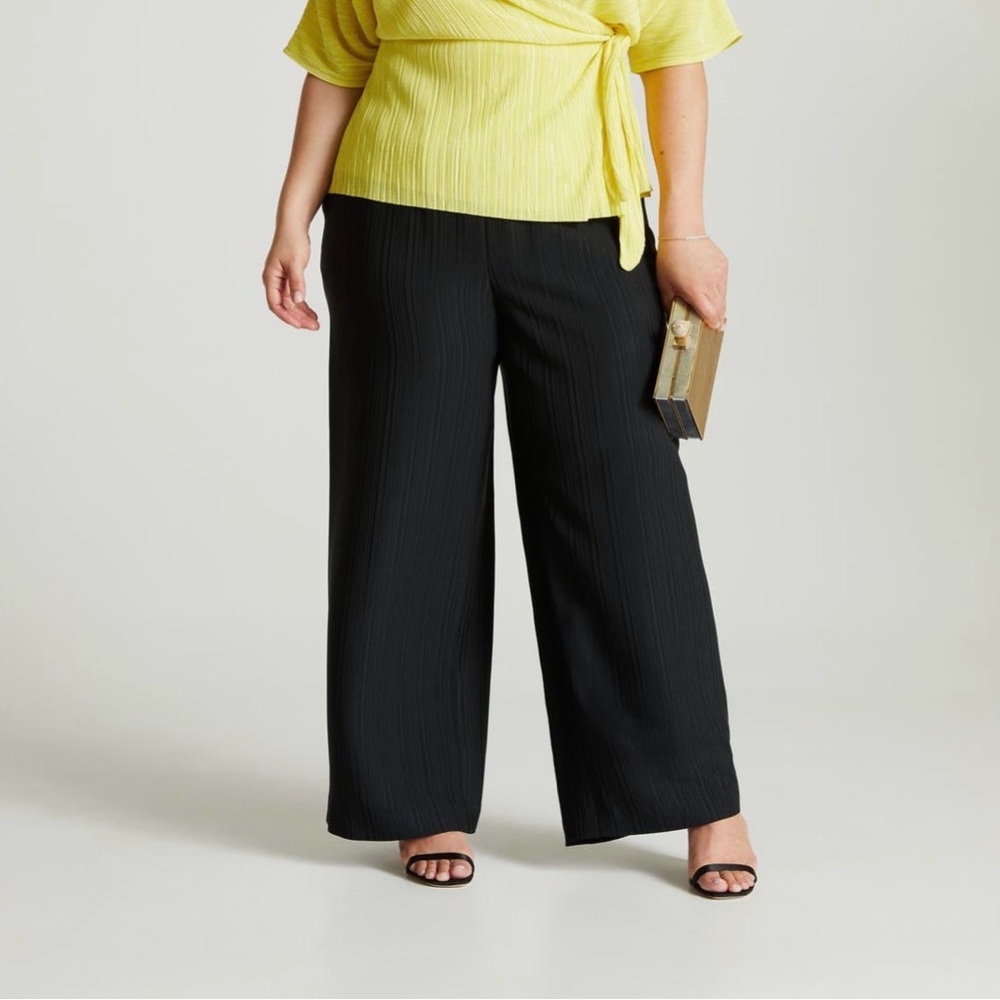 Lafayette 148 Riverside Jacquard Stripe Pants | NWOT | High-Rise Straight | L